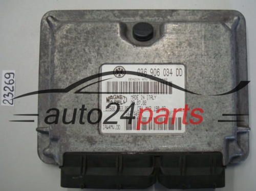 KOMPUTER STEROWNIK SILNIKA VOLKSWAGEN POLO SEAT IBIZA LEON 1.4 16V MAGNETI MARELLI IAW 4MV.DD, IAW4MVDD, 036 906 034 DD, 036906034DD, 61600.663.06, 6160066306