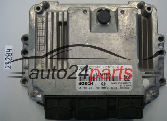 Sterownik silnika Ford Focus 1.6 TDCI 0281011701 8M5112A650LG
