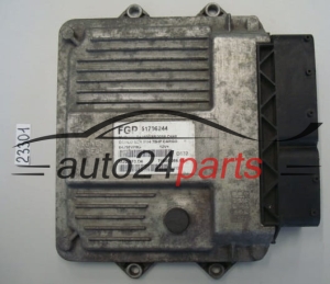 Sterownik silnika Fiat Doblo 1.3 CDTI 51796244 7160008603 – zdjęcie 3