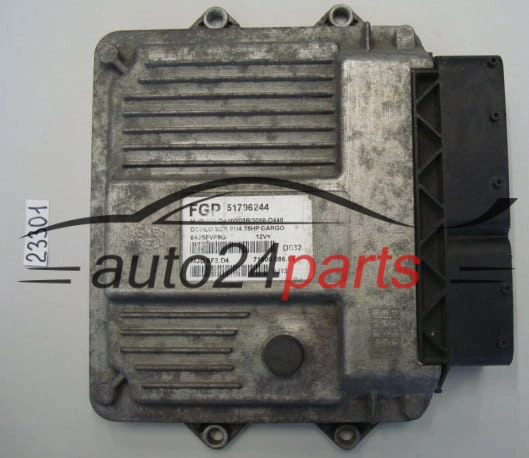 Sterownik silnika Fiat Doblo 1.3 CDTI 51796244 7160008603 – zdjęcie 3