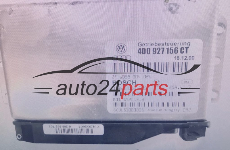 AUDI 4D0 927 156 CT, 4D0927156CT, 0260002705, 0 260 002 705