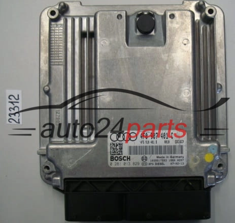 KOMPUTER STEROWNIK SILNIKA AUDI A6 2.7 TDI, BOSCH 0 281 013 829, BOSCH 0281013829, 4F0 907 401 C, 4F0907401C, 4F5910401B
