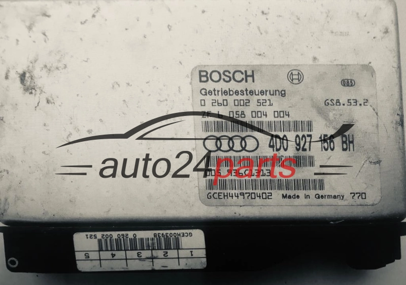AUDI 4D0 927 156 BH, 4D0927156BH, 0 260 002 521, 0260002521