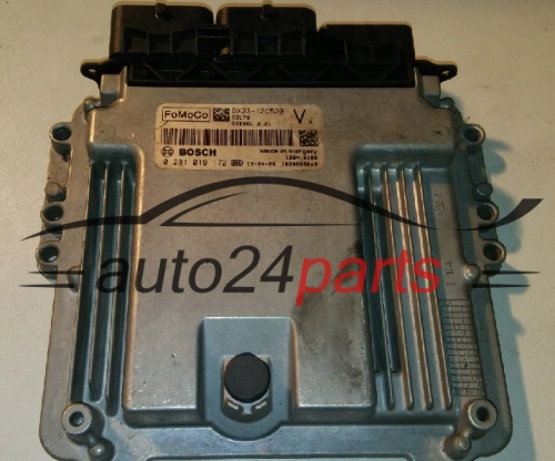 KOMPUTER STEROWNIK SILNIKA JAGUAR XF BOSCH 0 281 019 172, 0281019172, DX23-12A650-VA, DX2312A650VA