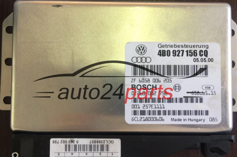 AUDI 4B0 927 156 CQ, 4B0927156CQ, 0 260 002 758, 0260002758