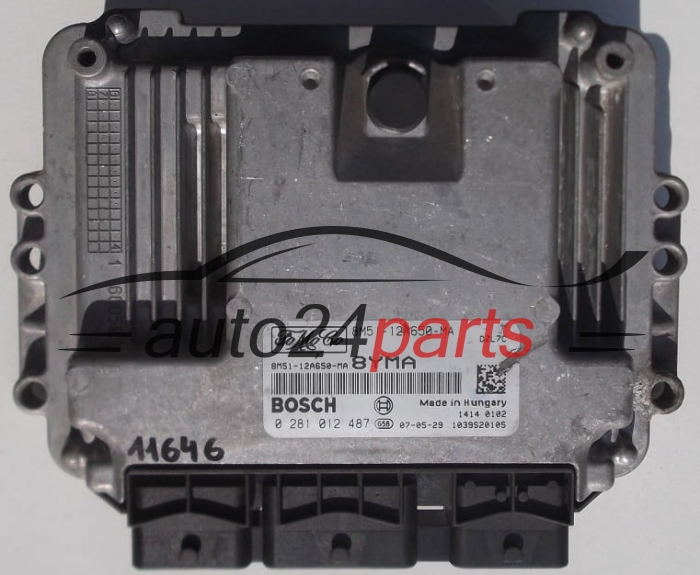 FORD FOCUS 1.6 TDCI BOSCH 0 281 012 487,  FoMoCo 8M51-12A650-MA