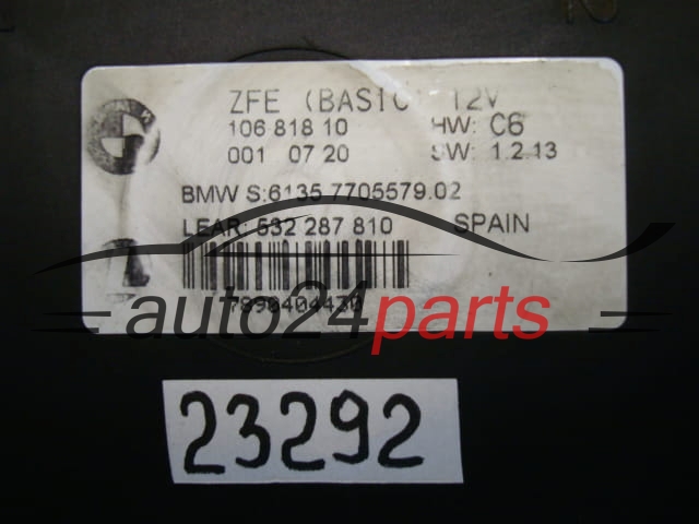 BMW K1200R SPORT 61357705579.02, 6135770557902, 106 818 10, 10681810