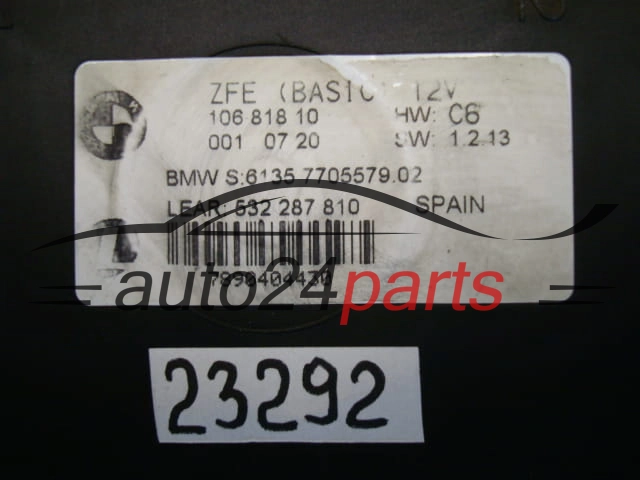 BMW K1200R SPORT 61357705579.02, 6135770557902, 106 818 10, 10681810