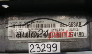 ECU CENTRALITA DE MOTOR CHRYSLER P05033663AB,05033663AB,  04745860
