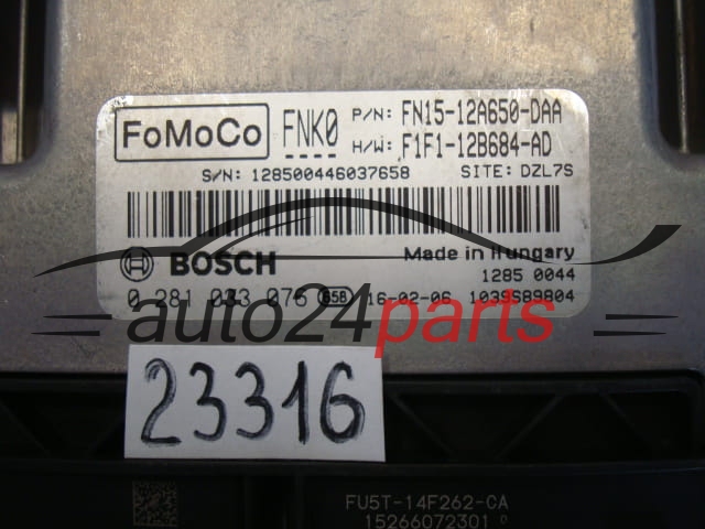 FORD BOSCH 0 281 033 076, 0281033076, FN1512A650DAA, FN15-12A650-DAA