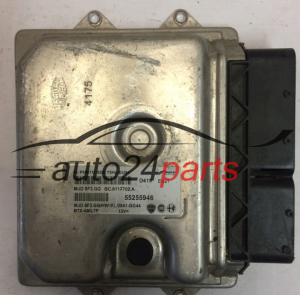CALCULATEUR MOTEUR FIAT LANCIA 1.3 JTDM 55 255 946, 55255946,  MJD 8F3.GG, MJD8F3GG