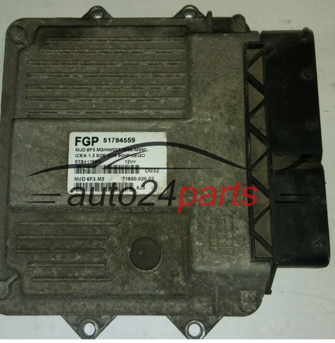 FIAT 1.3 MJD 51784559, MJD 6F3.M3, MJD6F3M3