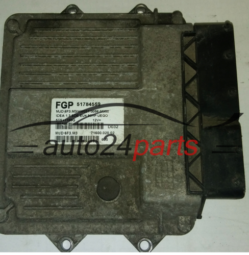 FIAT 1.3 MJD 51784559, MJD 6F3.M3, MJD6F3M3