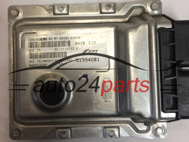 FIAT 500 51994081, 9GF.T6, 9GFT6