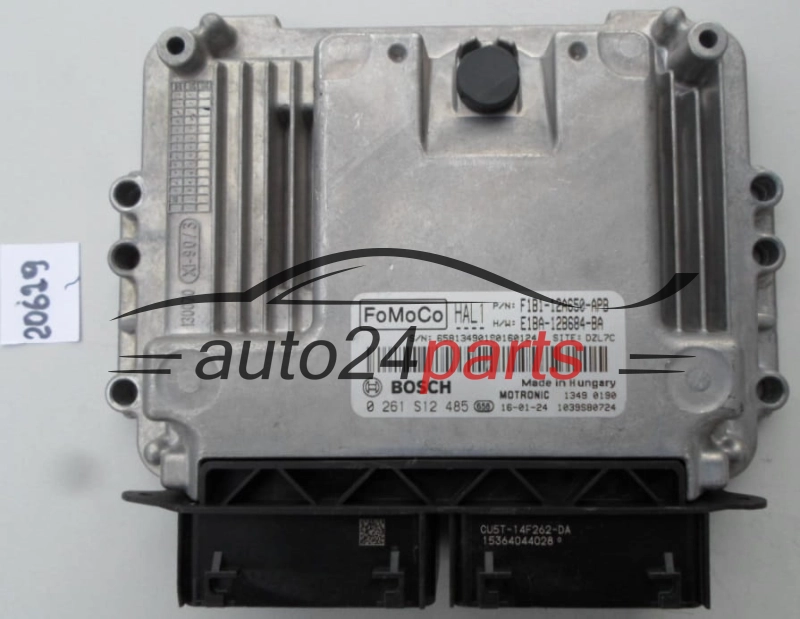 Μονάδα Ελέγχου Κινητήρα FORD BOSCH 0 261 S12 485, 0261S12485, F1B1-12A650-APB, F1B112A650APB 
