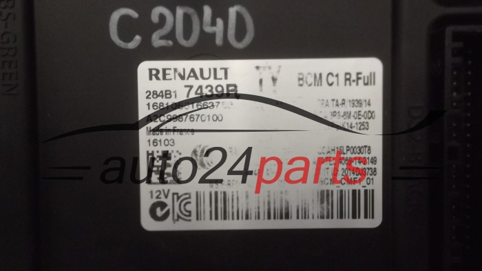 RENAULT A2C9987670100, 284B17439P