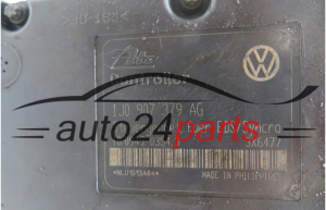 ABS POMPA I STEROWNIK VOLKSWAGEN SKODA 1J0614217F, 10.0204-0214.4, 10020402144, 1J0907379AG, 10.0949-0354.3, 10094903543