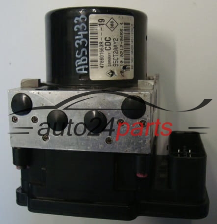 ABS POMPA I STEROWNIK RENAULT MEGANE 95CT2AAY2, ATE 10.0212-0466.4, 10021204664, 28.5610-5640.3, 28561056403, 10.0961-1447.3, 10096114473