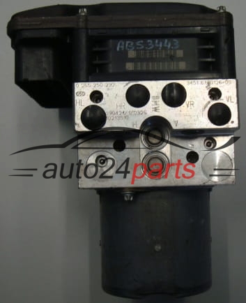 ABS Pump BMW BOSCH 0 265 250 292, 0265250292, 3451 6780126-02, 3451678012602, 3451 6785266-01, 3451678526601, 3452 6785270-01, 3452678527001, 0 265 960 341, 0265960341