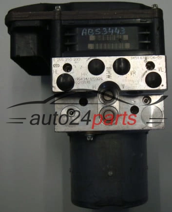 ABS Pump BMW BOSCH 0 265 250 292, 0265250292, 3451 6780126-02, 3451678012602, 3451 6785266-01, 3451678526601, 3452 6785270-01, 3452678527001, 0 265 960 341, 0265960341