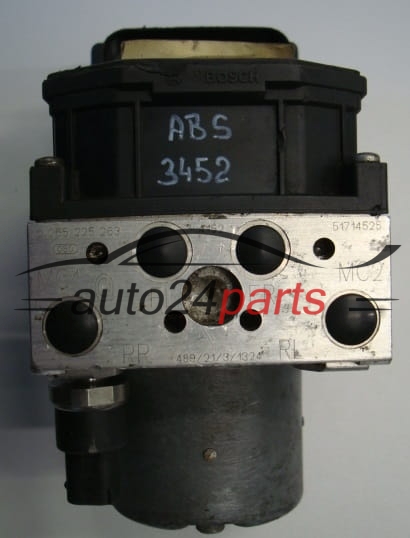 Abs pompa centralina  ALFA ROMEO BOSCH 0 265 225 263, 0265225263, 51714525, 0265950119