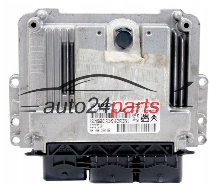 KOMPUTER STEROWNIK SILNIKA CITROEN PEUGEOT BOSCH 0 281 017 600, 0281017600, 9676830080
