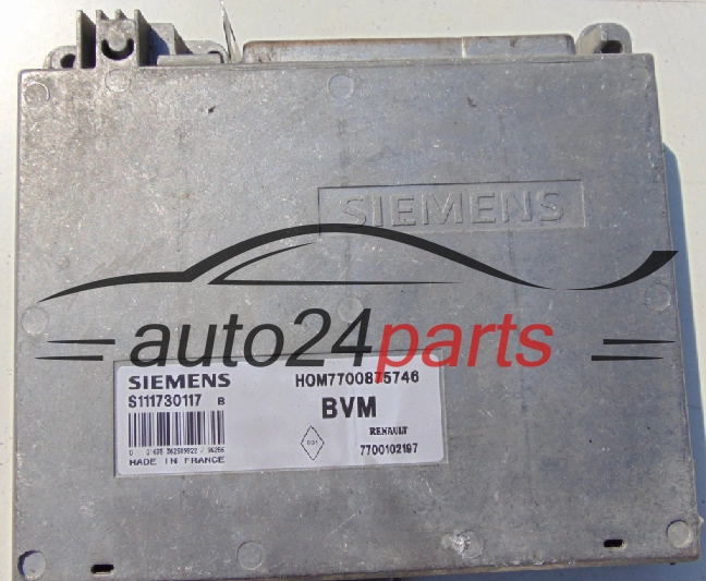 RENAULT S111730117B, H0M7700875746, 7700875746, 7700102197
