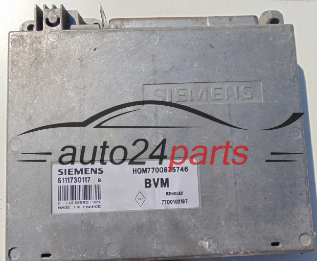 RENAULT S111730117B, H0M7700875746, 7700875746, 7700102197
