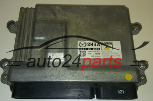ECU CENTRALITA DE MOTOR MAZDA SH3A 18 881 C, SH3A18881C, 275700-5351,  2757005351
