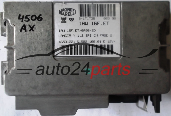 calculateur moteur pour lancia y, ypsilon  1.2 