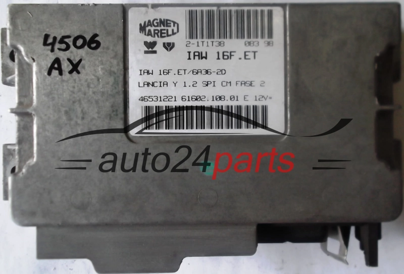 calculateur moteur pour lancia y, ypsilon  1.2 