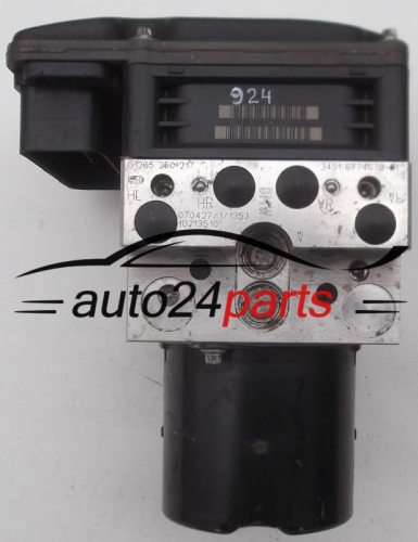 BMW 5 E60E61 BOSCH 0265250217  3451 6774679-01  3451677467901  3451 6783413-01  3451678341301  34 52 3452678341501  0265960327