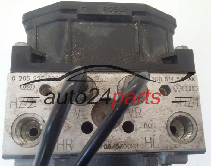 ABS POMPA I STEROWNIK VW VOLKSWAGEN PHAETON 3D0614517AK, 0265225236, 0265950105