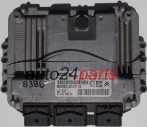 ECU ENGINE CONTROLLER CITROEN C4, PEUGEOT 207 1.6 HDI, BOSCH 0 281 011 966, BOSCH 0281011966, 96 631 908 80, 9663190880, EDC16C34