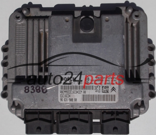  CITROEN C4, PEUGEOT 207 1.6 HDI, BOSCH 0 281 011 966, BOSCH 0281011966, 96 631 908 80, 9663190880, EDC16C34