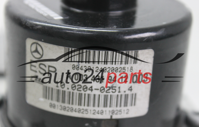 ABS Pumpe und steuergerat MERCEDES W203 A0034319412, 10.0204-0251.4, 10020402514, 10.0208-0496.2, 10020804962