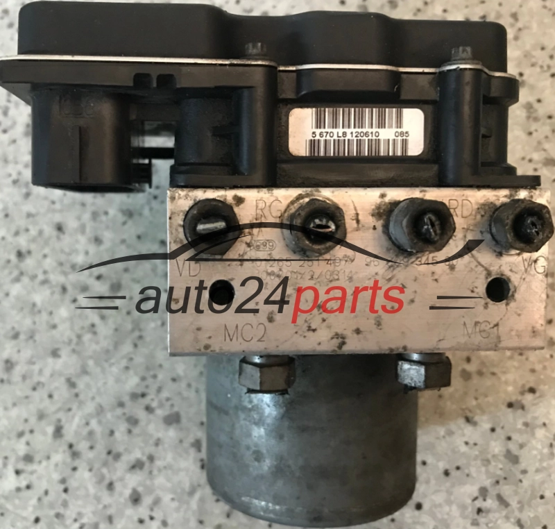 CITROEN BOSCH 0 265 251 497, 0265251497, 9660934580, 0265951427