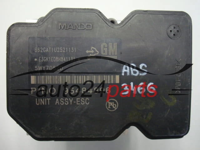 CHEVROLET AVEO 95484896, 688250455, 5WY7D52D