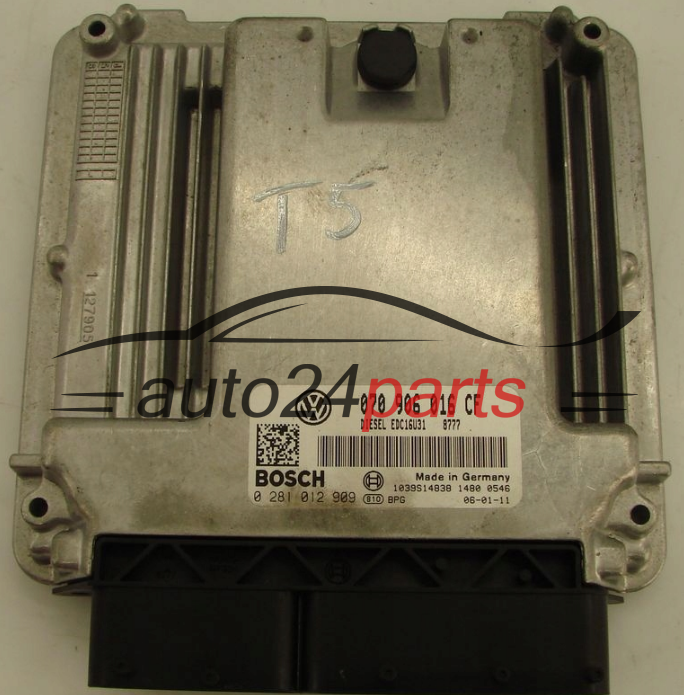VW VOLKSWAGEN T4 2.5 TDI BOSCH 0 281 012 909, 0281012909, 070 906 016 CF, 070906016CF