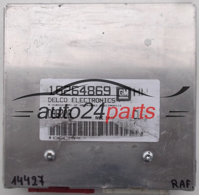 CENTRALINA MOTORE OPEL CORSA B 1.4, DELCO 16264869 AW, 16264869AW, D96006, CDKY, CLAL