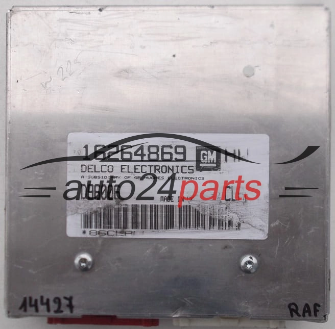 CENTRALINA MOTORE OPEL CORSA B 1.4, DELCO 16264869 AW, 16264869AW, D96006, CDKY, CLAL