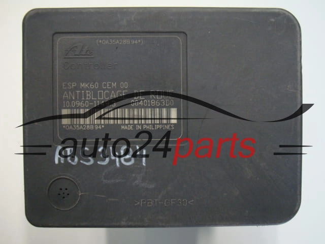 ABS POMPA I STEROWNIK CITROEN C2 C3 9655329980, ATE 10.0206-0191.4, 10020601914, 10.0960-1149.3, 10096011493