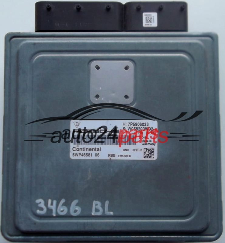 PORSCHE CAYENNE 4.8 SIEMENS 5WP46581 06, 5WP4658106, 7P5906033, W058203W02