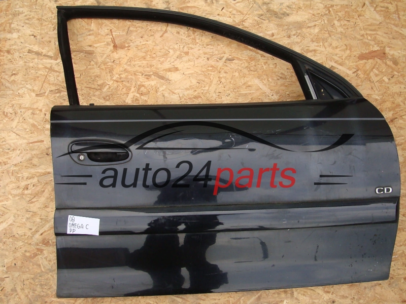 DRZWI PRAWE PRZEDNIE OPEL OMEGA C CZARNE