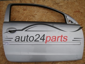DRZWI PRAWE PRZEDNIE OPEL CORSA C SREBRNE - 14