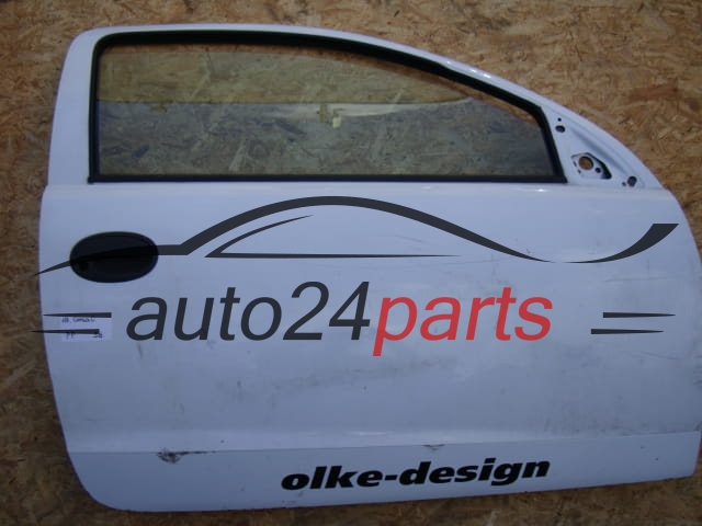 DRZWI PRAWE OPEL CORSA C 3 DRZWIOWA BIAŁE