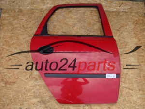 DRZWI PRAWE TYLNE OPEL MERIVA CZERWONE