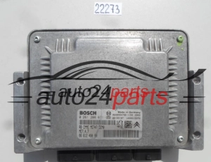 Μονάδα Ελέγχου Κινητήρα PEUGEOT, CITROEN, BOSCH 0 261 208 671, 0261208671, 96 612 490 80, 9661249080, ME7.4.7, ME747
