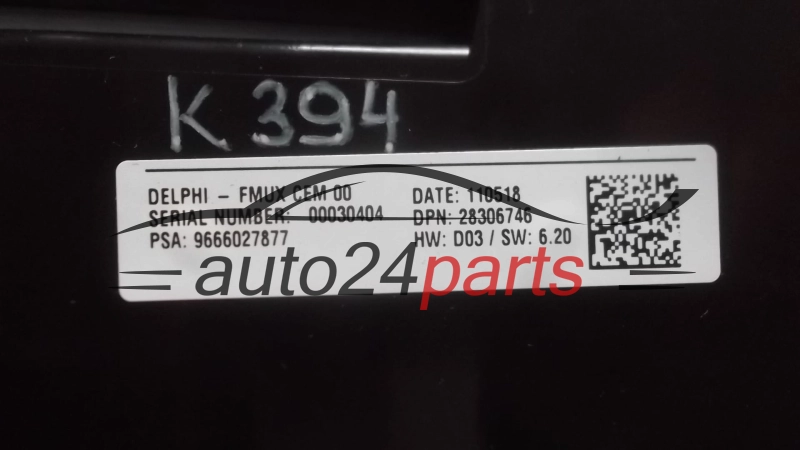 MANDO DE CALEFACCION AIRE ACONDICIONADO CLIMATRONIC NAVI CITROEN PEUGEOT RNEG2 9666027877, 28306746