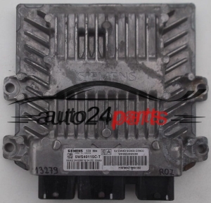 CENTRALINA MOTORE PEUGEOT CITROEN SIEMENS SID 804 5WS40115C-T, 5WS40115CT, SW 9652890280, HW 9647568180